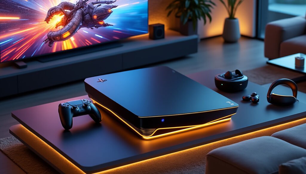 découvrez la ps5 pro, une console révolutionnaire qui décuple votre expérience de jeu avec une puissance inégalée et des technologies innovantes. plongez dans un univers de graphismes époustouflants et de performances optimisées pour un divertissement sans limites !