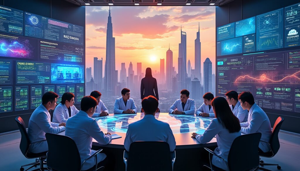 découvrez comment la chine intensifie ses investissements dans l'intelligence artificielle tout en faisant face à des risques potentiels de crise. analyse des enjeux économiques et technologiques liés à cette dynamique.