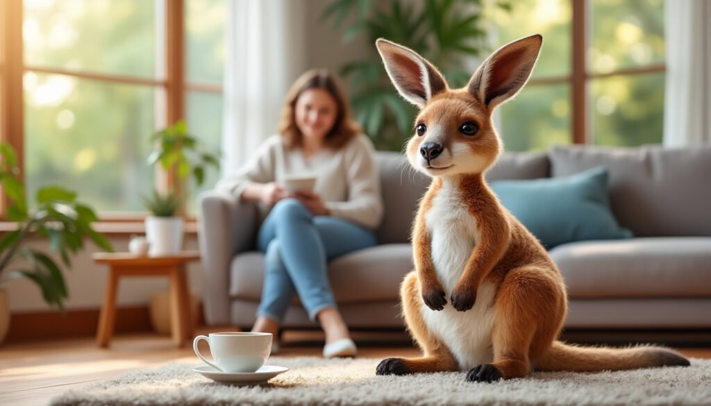 La vidéo d’un kangourou de soutien émotionnel créée par IA cartonne sur X