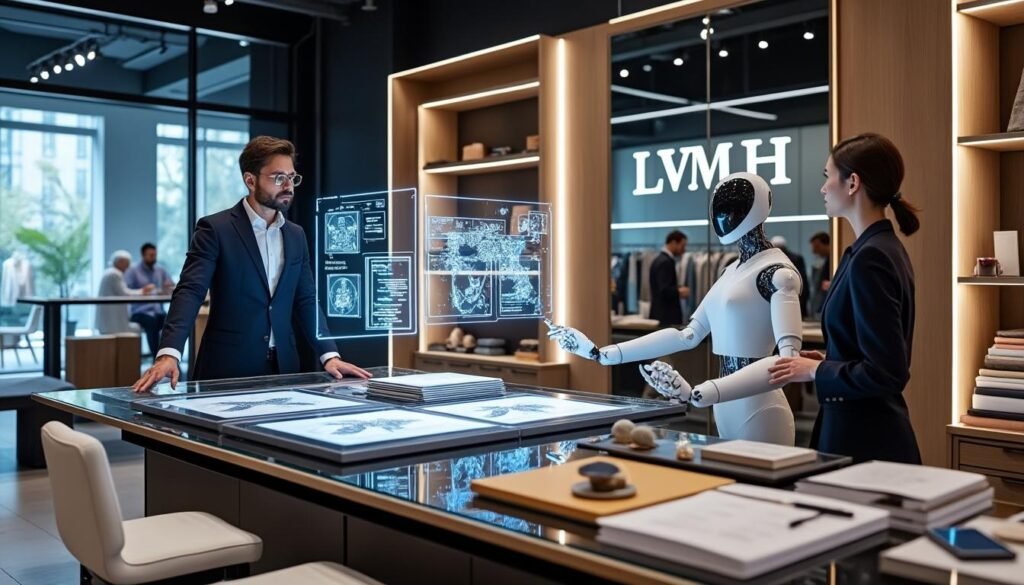 LVMH intensifie l’intégration des agents d’intelligence artificielle pour soutenir ses équipes tout en préservant leur savoir-faire