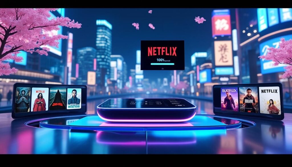 plongez dans l'innovation japonaise révolutionnaire qui vous permet de télécharger l'intégralité du catalogue netflix en un éclair, en seulement une seconde. ne manquez plus aucune série ou film, profitez d'un accès instantané à des heures de divertissement !