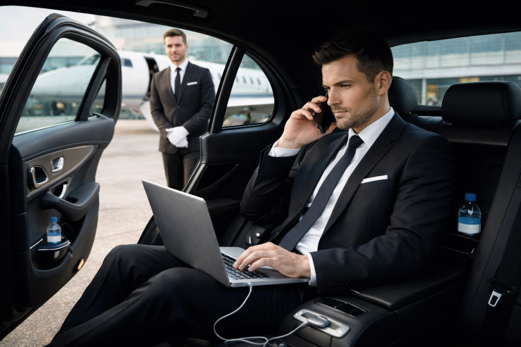 Pourquoi externaliser les déplacements professionnels à un chauffeur privé ?